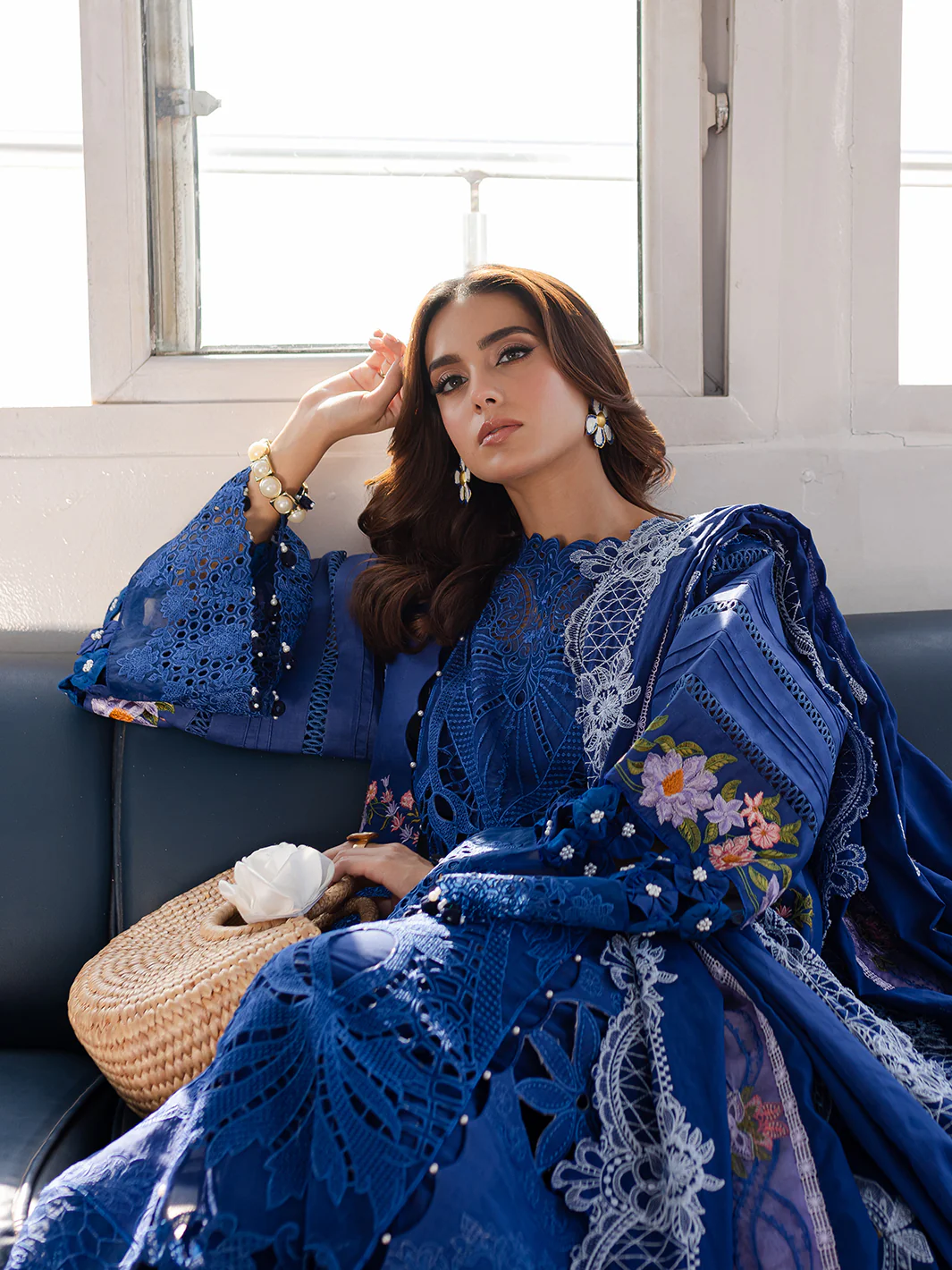 MS-06 | 3 PC Luxury Lawn - Image 9
