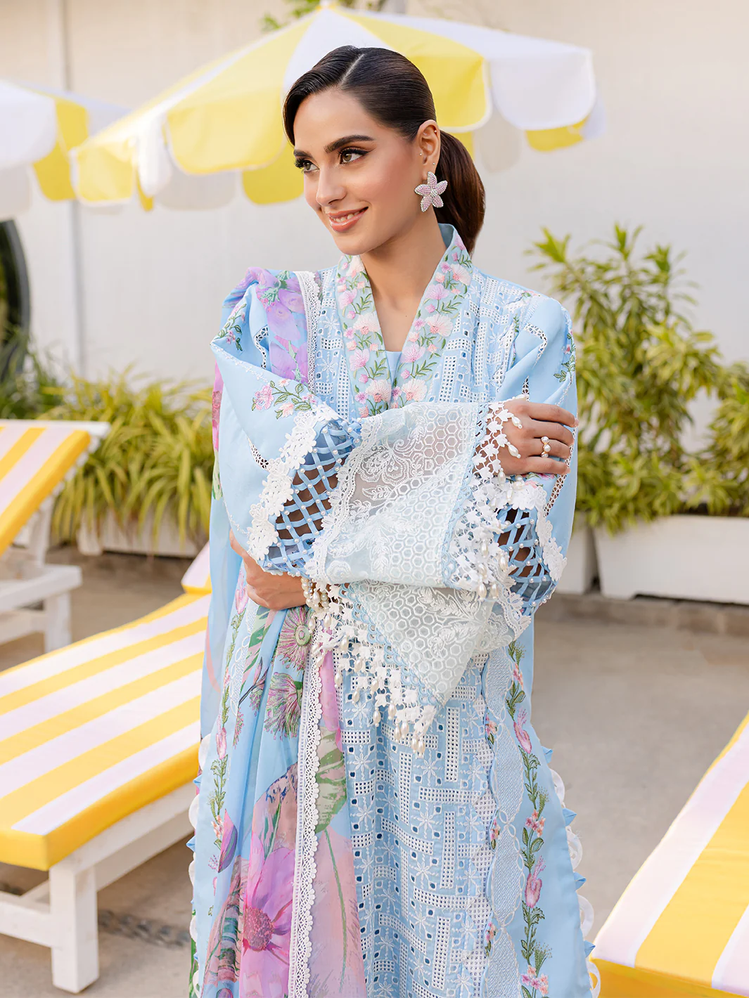 MS-10 | 3 PC Luxury Lawn - Image 6