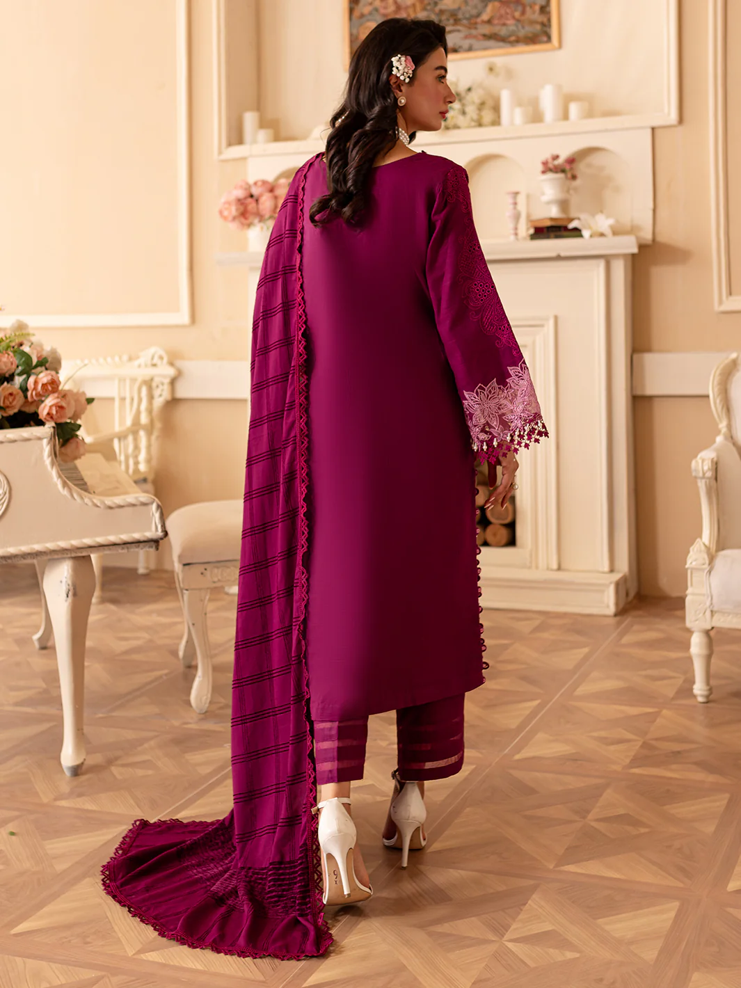 PN-07 | 3 PC Khaddar - Image 3