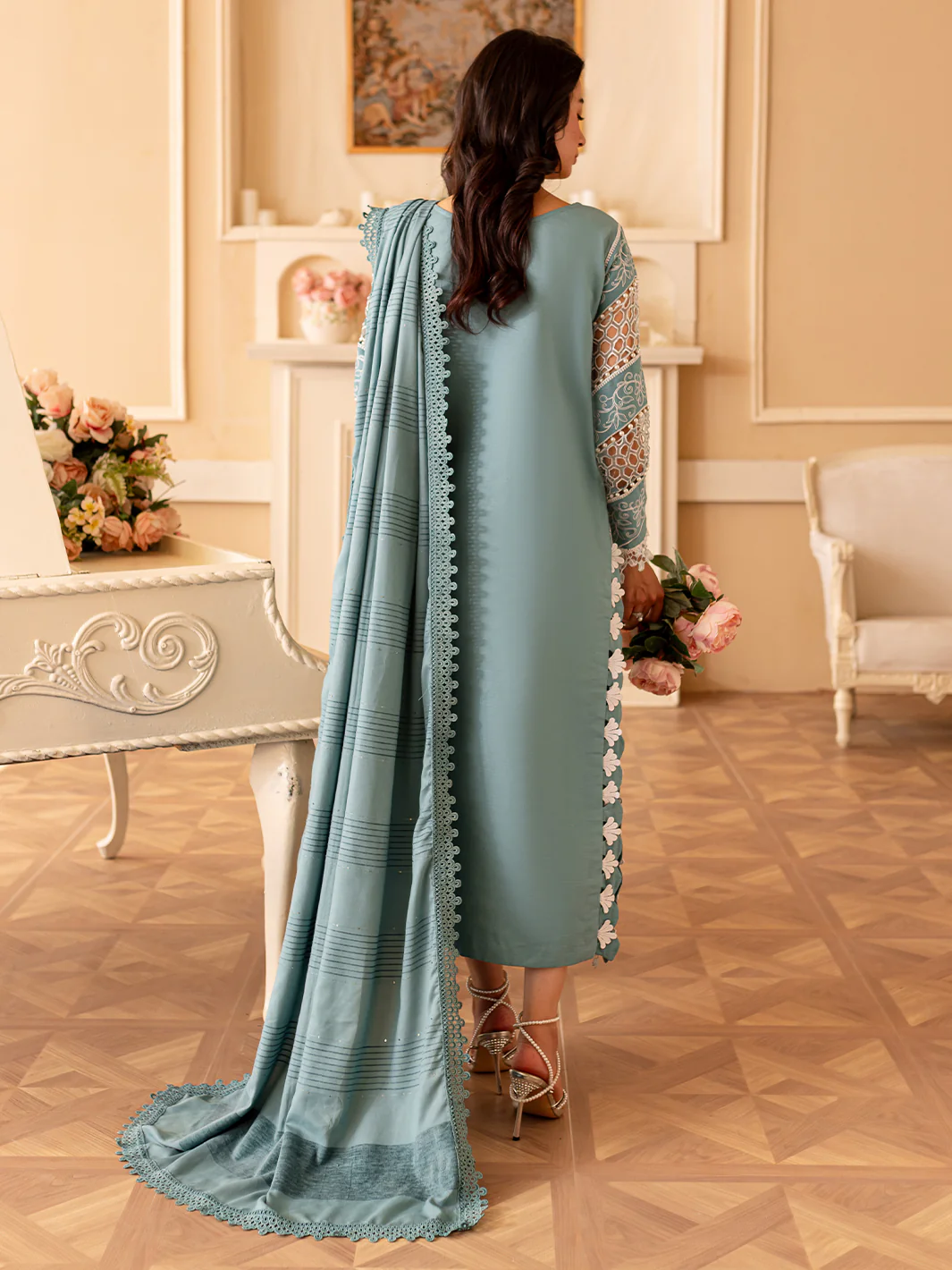 PN-10 | 3 PC Khaddar - Image 3
