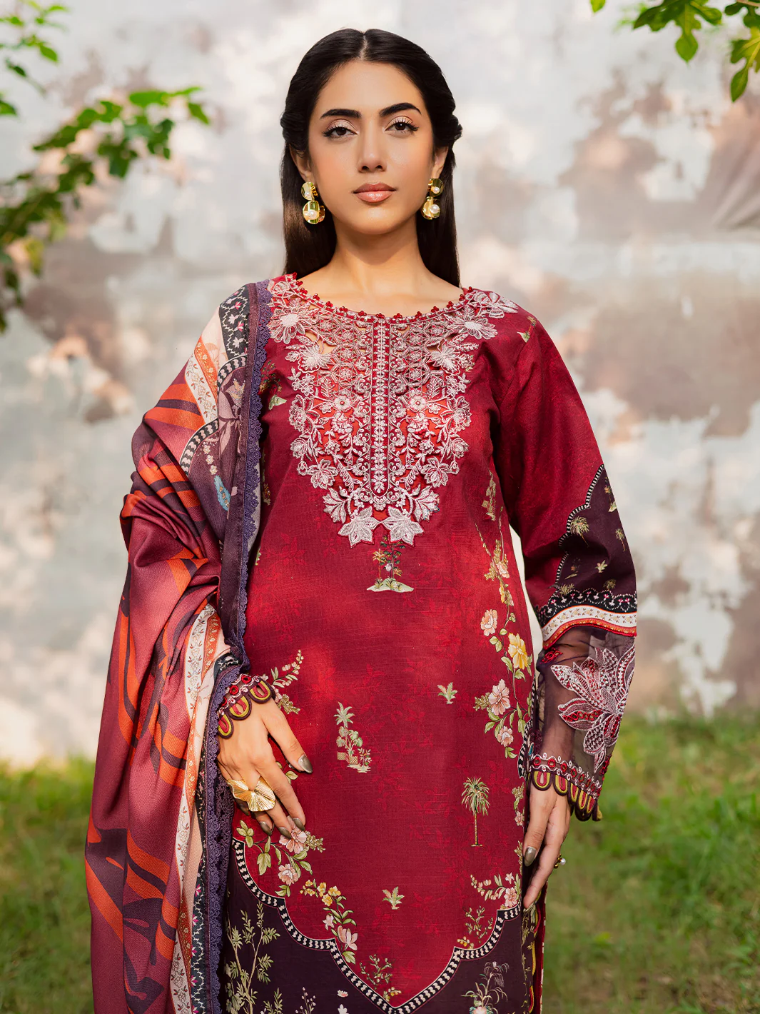 SAR-06 | 3 PC Khaddar - Image 4